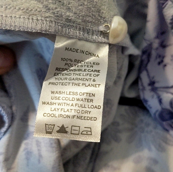 Hill House Home Talia Dress Lilac Tonal Crepe Large NWT - Picture 5 of 9